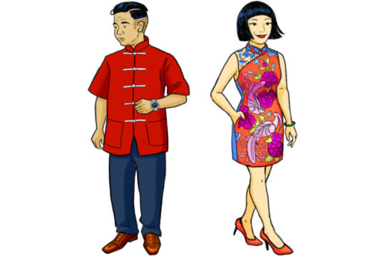 シンガポールの民族衣装