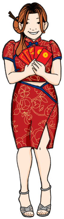 マレーシアの中華系の女性
