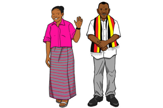 東ティモールの民族衣装